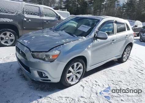 2012 Mitsubishi Outlander Sport Se from USA, damaged, VIN JA4AR4AU6CZ010156